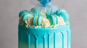 Check spelling or type a new query. Blue Watercolour Cake With Blue Macarons Rosie S Dessert Spot Youtube