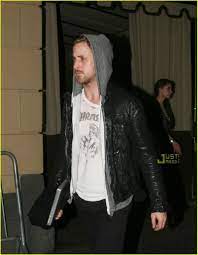 Ryan Gosling Leather Jacket Thrasher Bomber Jacket