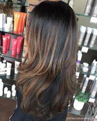 2.3 shoulder length layered hair. Long Dark Brown Shag With Textured Bangs 20 Stunning Long Dark Brown Hair Cuts And Styles The Trending Hairstyle