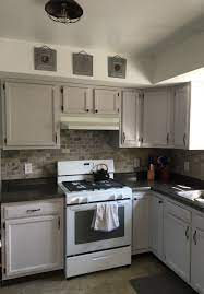 How To Paint Your Kitchen Cabinets Without Sanding Kitchen Black Counter Kitchen Cabinets Painting Kitchen Cabinets