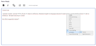 Spell Check Firefox Support Forum Mozilla Support