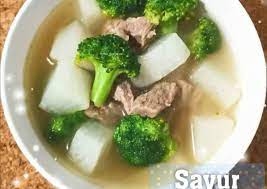 Emang ujan itu paling enak makan yg anget2. Resep Sayur Lobak Yang Enak Resep Masakan Sayur