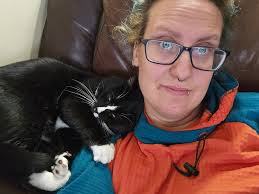 Feral cat adoption success story with Marshmallow