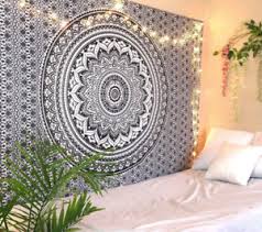 New listingwall hanging tapestry patchwork embroidered thread work bedroom home. Grey Tapestry Wall Hangings For Sale Ebay