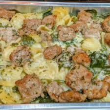 Place the foil tin on a baking tray to be safe and prevent any collapsing over the wire rack in the oven. Stuffed Salmon Kirkland Signature Dish From Costco Grecobon