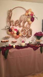 Deco anniversaire rose gold youtube. Diy Rose Gold Hula Hoop Wreath 30th Birthday Decorations 30th Birthday Party For Her 30th Birthday Themes