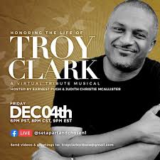 Earnest Pugh Announces Celebration Of Life Concert For Industry Veteran  Troy Clark