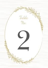 Numerals printed from web browser appear 6 and a half inches tall while pdf letters are eight inches high. Wedding Table Numbers Printable Pdf By Basic Invite