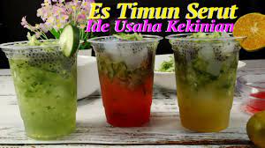 Siapkan alat dan bahan di atas. Ide Usaha 3 Resep Es Timun Serut Youtube