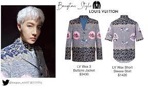Louis vuitton loves bts, and it looks like that love is mutual! Here S How Much It Costs To Dress Like Bts S J Hope In The Louis Vuitton Fashion Show Koreaboo