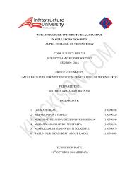 Seminar in accounting theory, financial statement analysis, contemporary issues in international accounting, forensic accounting. Pdf Report Writing Meal Facilities For Students Melvin J Stephen Academia Edu