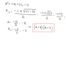 Factor x founded by shaun in 1983 as a conceptual idea. How Do You Factor X 2 11x 24 Socratic