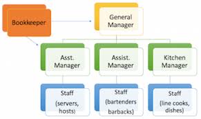 restaurant organizational structure video lesson