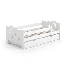 Die matratze ist ebenso wichtig wie es ist die ideale wahl für das heranwachsende kind und es ist vorzuziehen, aus den verfügbaren produkten das beste auszuwählen. Vitalispa Kinderbett Sari 140x70cm Weiss Mit Schubladen Jugendbett Rausfallschutz Ohne Matratze Online Kaufen Otto