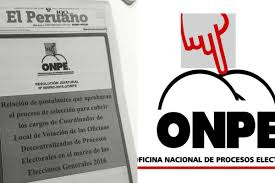 Just enter your name and industry and our logo maker tool will give you hundreds of logo templates to choose from professionally made to fit your business. Elecciones 2016 Peculiar Diseno De Logo De La Onpe En Diario El Peruano Genera Criticas En Redes Sociales Peru Correo