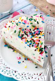 No Bake Funfetti Cheesecake Recipe Easy Cheesecake Recipe Recipe Desserts Fudge Recipes Funfetti Cake