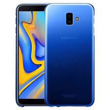 Coque officielle Samsung Galaxy J6 Plus Gradation Cover – Bleu