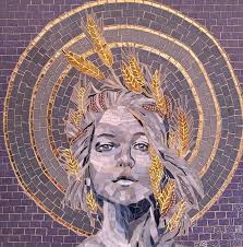Looking for places that serve local Long Island seafood? Contemporary  mosaic art captures feminine icons