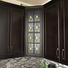 custom stained glass cabinets and