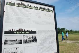 A Picture Taken During The Bus Tour Of Oklahoma S All Black Towns 2013 See Much More At Www Struggleandhope Com Black Community All Black Oklahoma