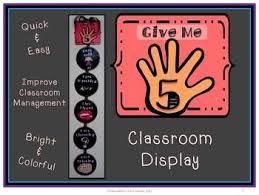 Free Give Me 5 Classroom Display Classroom Displays Classroom Give It To Me