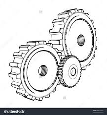 Steampunk Gear Coloring Page Google Search Gear Drawing Gear Tattoo Technical Drawing