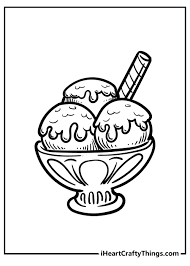 These alphabet coloring sheets will help little ones identify uppercase and lowercase versions of each letter. Ice Cream Coloring Pages Updated 2021
