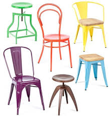 Industry West Colorful And Totally Affordable Metal Dining Chairs And Stools Metal Dining Chairs Dining Chairs Colored Dining Chairs