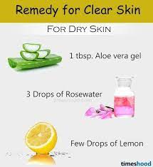 Aloe Vera Rose Water Clear Skin Remedy Home Remedies For Clear Skin Aloe Vera For Glowing Skin Rose Clear Skin Naturally Clear Skin Remedies Skin Remedies