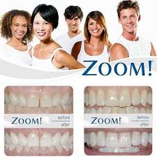 Zoom is a bleaching process widely used throughout the country and around the world to lighten discoloration of enamel and dentin. Zoom Whitening