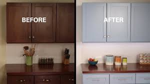 Kitchen cabinet resurfacing is basically a replacement of the cabinet face or surface that are doors, drawer, fronts and also hardware like hingles, handle and pulls. Kilz How To Refinish Kitchen Cabinets Youtube