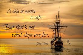 Image result for ship in the harbor is safe
