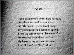 Alone Edgar Allen Poe Poe Quotes Edgar Allan Poe Quotes