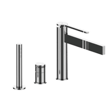 Mitigeur Bain Douche 3 Trous Bord Baignoire Design Time Treemme