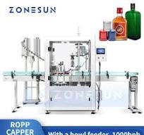 ZONESUN ZS-XG440Z Automatic Aluminum Pilfer Proof Capping Machine