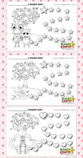 free loveable valentines behaviour charts for your little