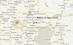Baños de agua santa es una pequeña ciudad ubicada a 1820 msnm en las faldas del volcán tungurahua, en la provincia homónima y está considerada la «puerta a la amazonía ecuatoriana». Banos De Agua Santa Weather Forecast