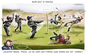 Check spelling or type a new query. Das Leben Ist Wie Ein Golfspiel Mal Gewinnt Man Mal Erschiesst Man Einen Anderen Karikaturen Karikatur Zeichnungen