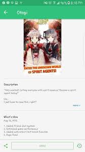Scroll down this page until the header menu appears from the top. Update Otogi Spirit Agents Amino