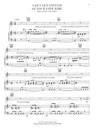 Released as the first single from his album can't get enough in 1974, the song topped the us billboard hot 100 and r&b charts and has since become one of his signature tunes. Can T Get Enough Of Your Love Babe Noten Barry White Klavier Gesang Gitarre Rechte Hand Melodie