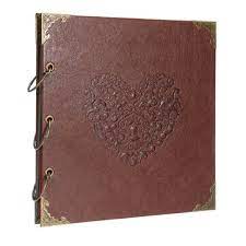 Most options can accommodate extra pages and can be ordered with the pages of your choice. 16 Pu Leather Scrapbook Photo Album Memory Books Diy Craft Ring Photo Frame With 3 Stickers Anniversary Birthday Wedding Travel Gift For Family Friends Sale Banggood Com