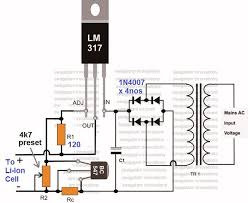 4 Simple Li Ion Battery Charger Circuits Using Lm317 Ne555 Lm324 Homemade Circuit Projects