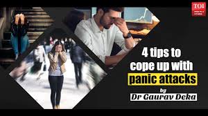 Yoga therapy for stress and anxiety: Video 4 Tips To Stop A Panic Attack Times Of India