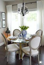 This casual table set up is the perfect fit for the overall casual look and feel of this space. A Casual Everyday Table Setting And A Reinstated Tradition Table Centerpieces For Home Table Settings Everyday Casual Kitchen Table