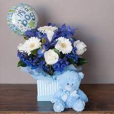 Flowers are subject to seasonal availability. Flowers For New Mom And Baby Boy Online