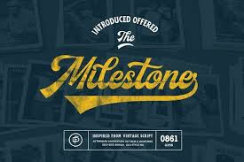 Commercial use is allowed for unlimited projects you can create digital and physical products with this font embroidery(if you digitize it), invitations, wall. Milestone Script Free Script Fonts Free Font Best Free Fonts