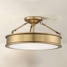 Shades, bases and cord sets. Indoor Flush Mount Semi Flush Mount Ceiling Lights