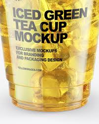 It's a completely free picture material come from the public internet and the real upload of. Iced Green Tea Cup Mockup In Cup Bowl Mockups On Yellow Images Object Mockups