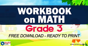Fraction to decimal number conversion calculator, how to convert and conversion table. Workbook On Math For Grade 3 Free Download Deped Click