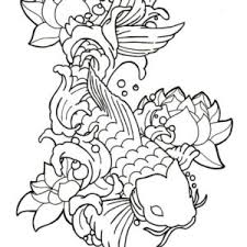 You can click the links above. Symbol Of Prosperity Coy Fish Coloring Pages Kids Play Color